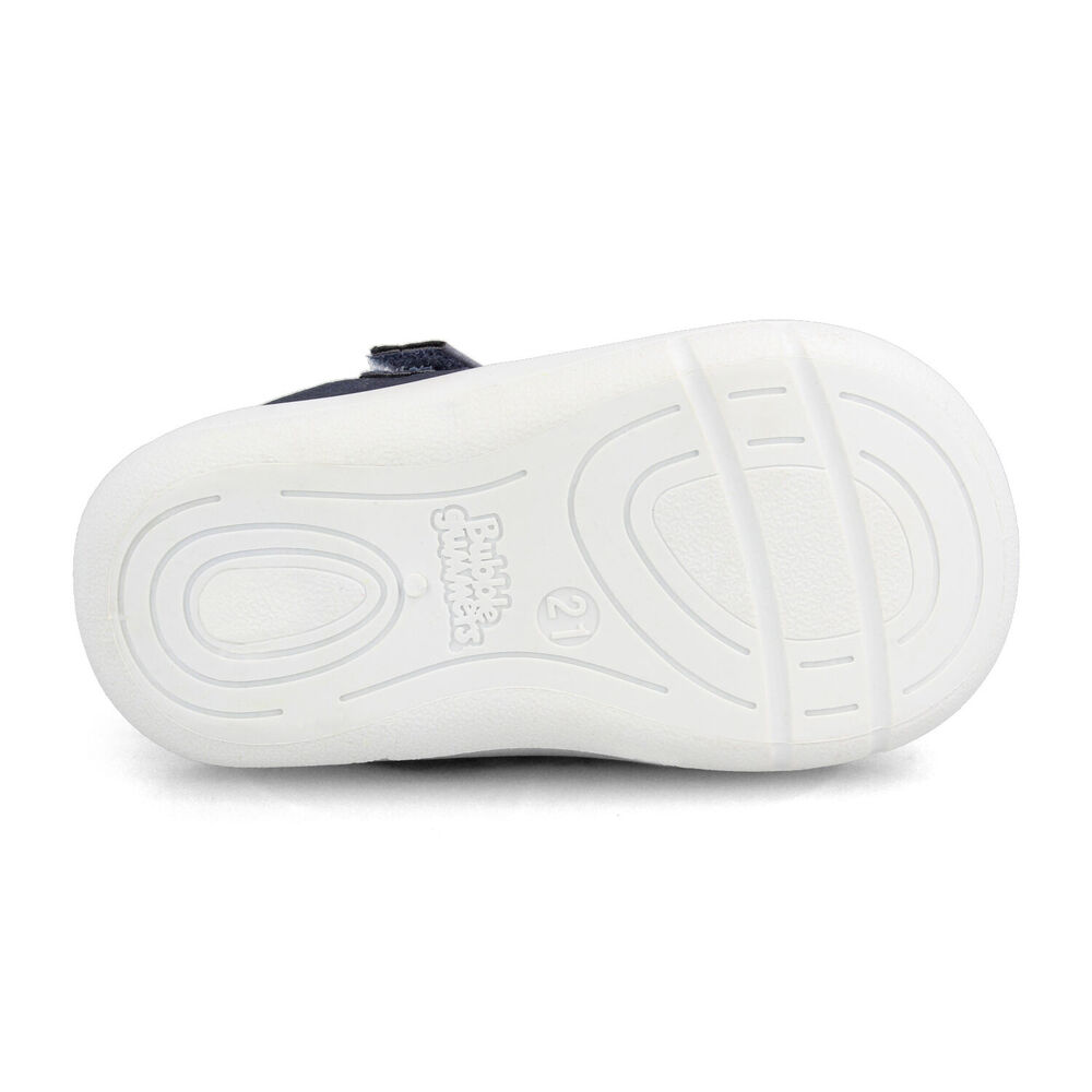 Sandalia Niño Bubblegummers Clove Azul Marino - Naranjo image number 4.0